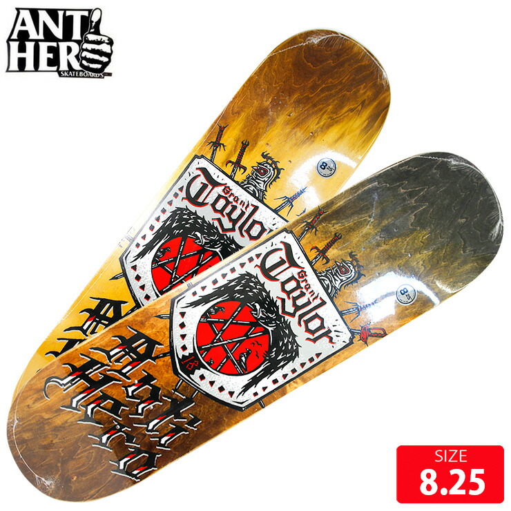 楽天市場】スケボー デッキ アンチヒーロー ANTIHERO KANFOUSH DAWN OF