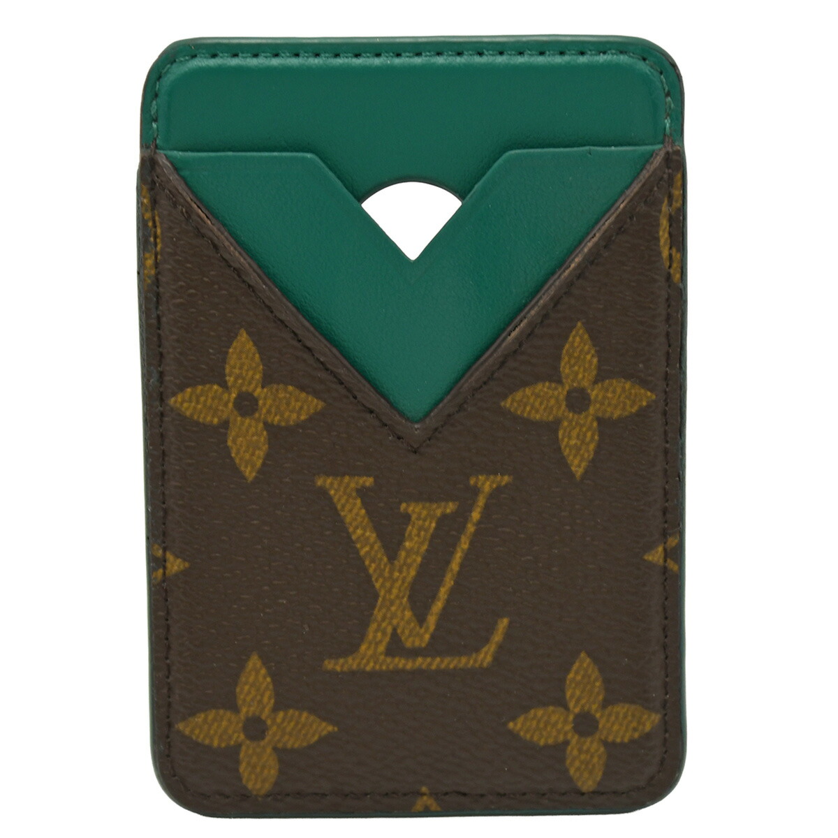 ルイヴィトン ポルトクレプリズムID カードケース チャームルイ