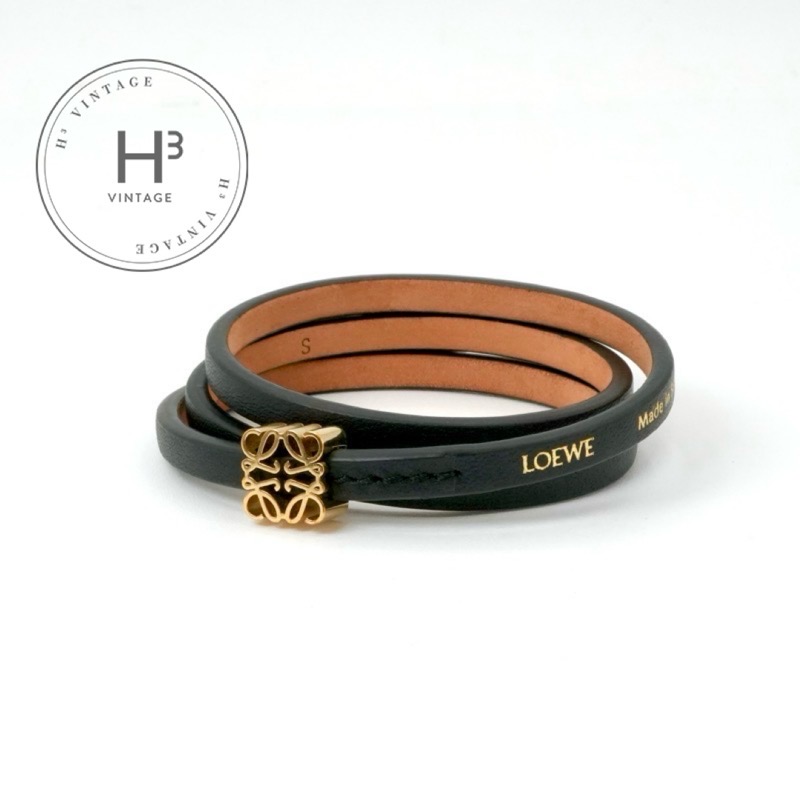 楽天市場】LOEWE ロエベ ブレスレット ウーブン バングル J242240X43