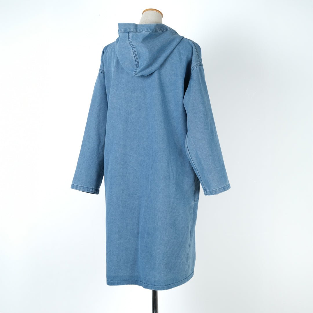 フードデニムコート – to blossom