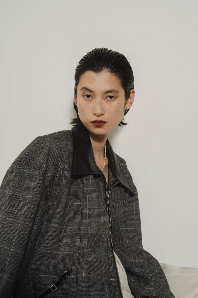 Knuth Marf - custom leather military jacket(unisex)/che