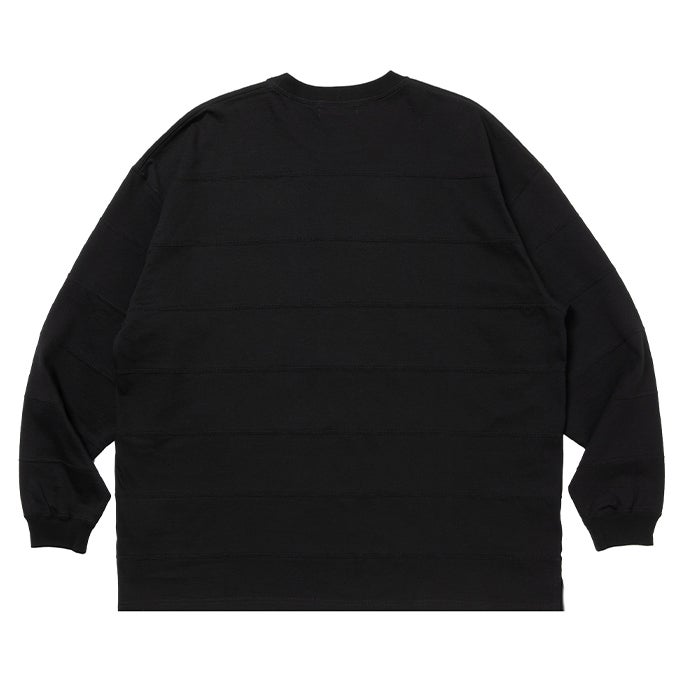 COOTIE PRODUCTIONS PLAITED JERSEY PANELING BORDER L/S TEE