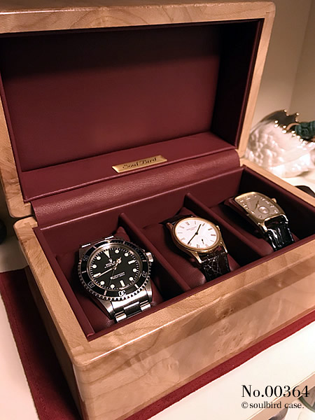 横浜から時計ケース選びでご来店 | 高級時計ケースのソウルバード