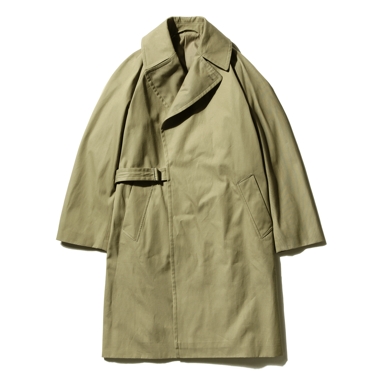 COMOLI / コモリ | コットンギャバ タイロッケンコート - Khaki | 通販