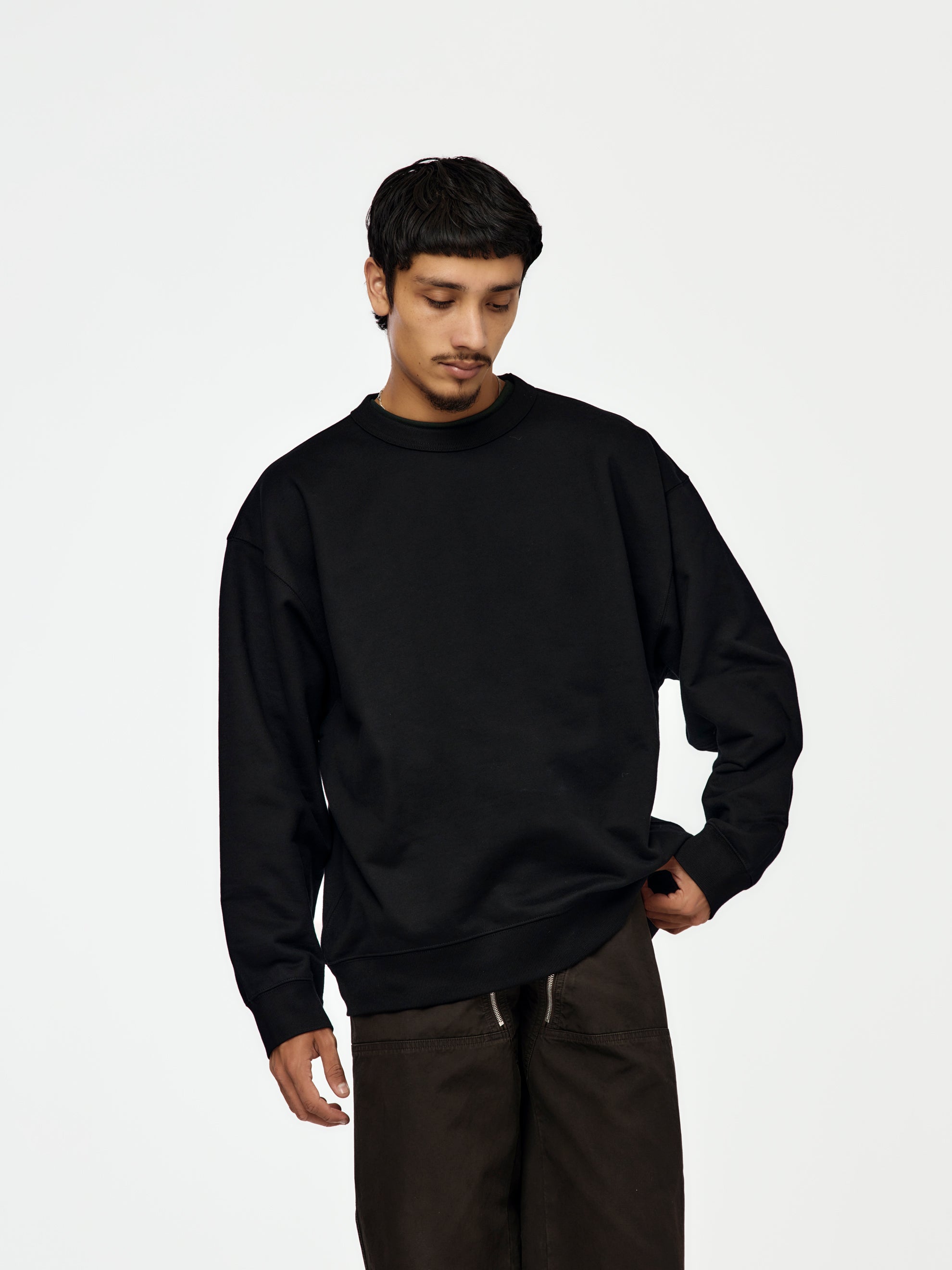 Dries Van Noten Hax 2611 M.K. Sweater (Black) - UNION LOS ANGELES