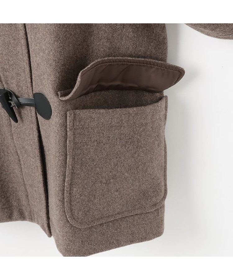 卒服】【軽量キルティング裏地】ミドルダッフルコート（ダッフルコート