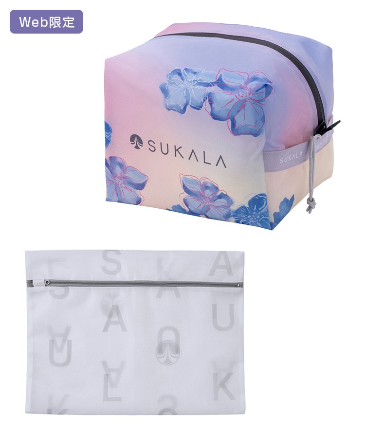 SUKALA】ヨガポーチ(フラワーブルー): ヨガグッズLAVA公式オンライン