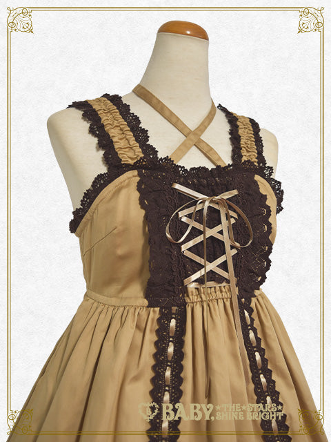Babydoll Jumper Skirt & Kumakumya Head Dress Set – BABY, THE STARS