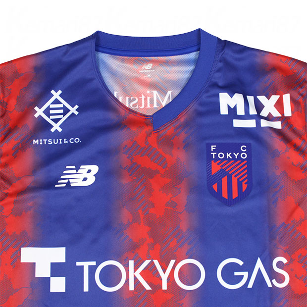 FC東京 2024 ホーム 半袖レプリカユニフォーム 33.俵積田晃太