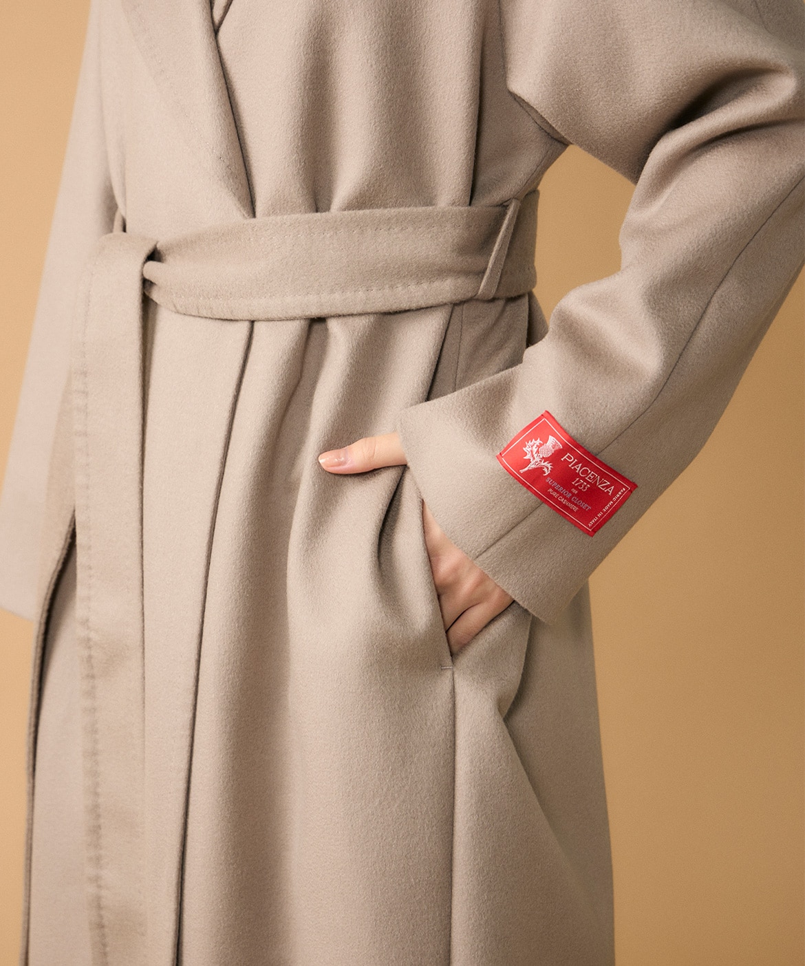 CONTESSA》カシミヤラグランラップコート《PIACENZA》｜INED（イネド