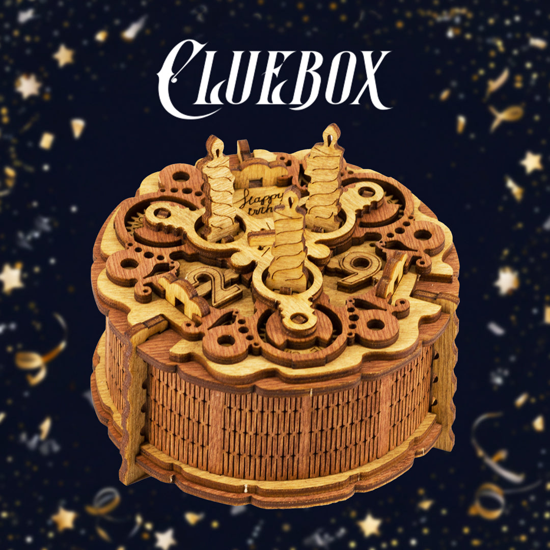 Cluebox クルーボックス】送料無料｜木製立体パズル｜謎解きパズル