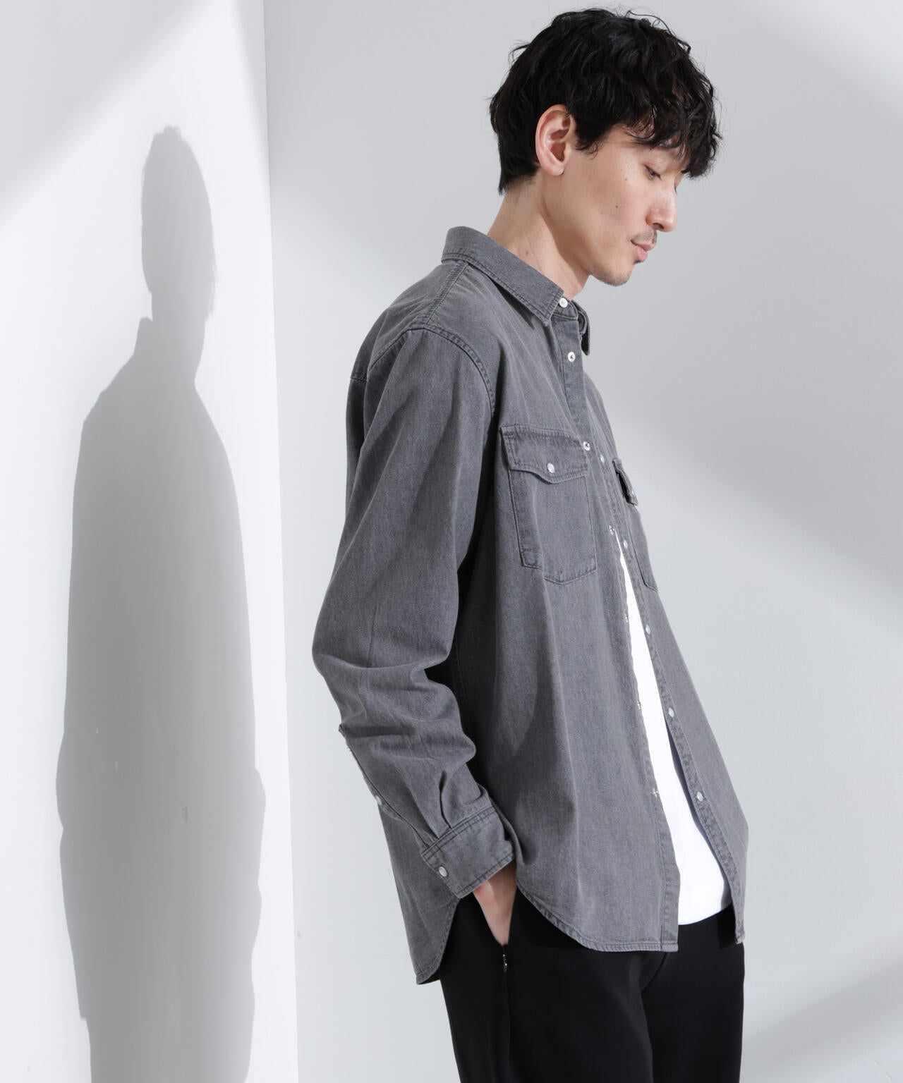 MC」”TIMELESS WARDROBE” デニムシャツ