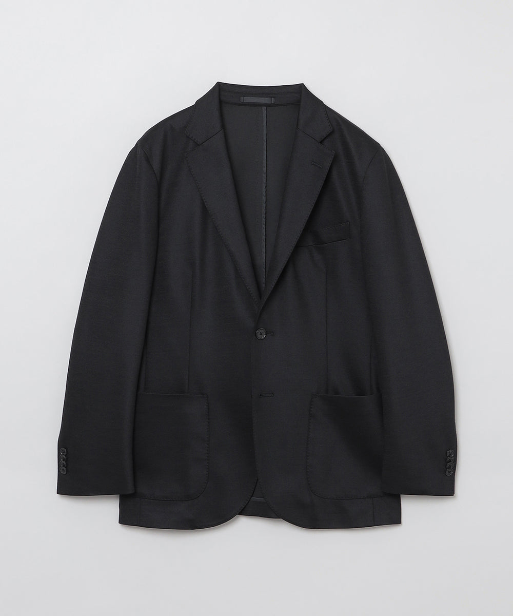 WEB&一部店舗限定】テーラードジャージー ジャケット ウール混ポンチ