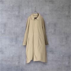 英国製】Dunhill ダンヒル ステンカラーコート ヴィンテージ ベージュ