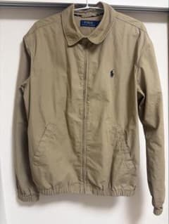 Polo Ralph Lauren ベージュ ジップアップジャケット M - メルカリ