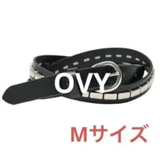 新品】即完売 OVY DECI デシ ブライドルスタッズベルト M - メルカリ