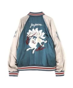 極レア】 el conductorH コンダクター 別注九尾スカジャン ブルー