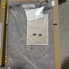COTTON YAKWOOL HENRY-NECK LT - メルカリ