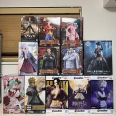 プライズフィギュア12体まとめ売り 人気作品 ワンピ/ナルト/フリーレン