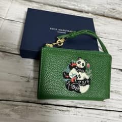 新品未使用 ケイタマルヤマ パンダ刺繍 財布 - メルカリ
