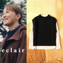 2023新型 マーガレットハウエル ウール カシミヤ モックネック ニット