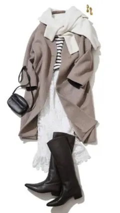 2026年最新】ダブルビーバーVネックノーカラーコートの人気アイテム