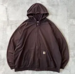 2026年最新】carhartt ジップパーカー ブラウンの人気アイテム - メルカリ