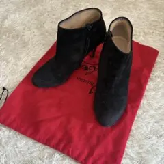2026年最新】ルブタン スエード ブーティの人気アイテム - メルカリ