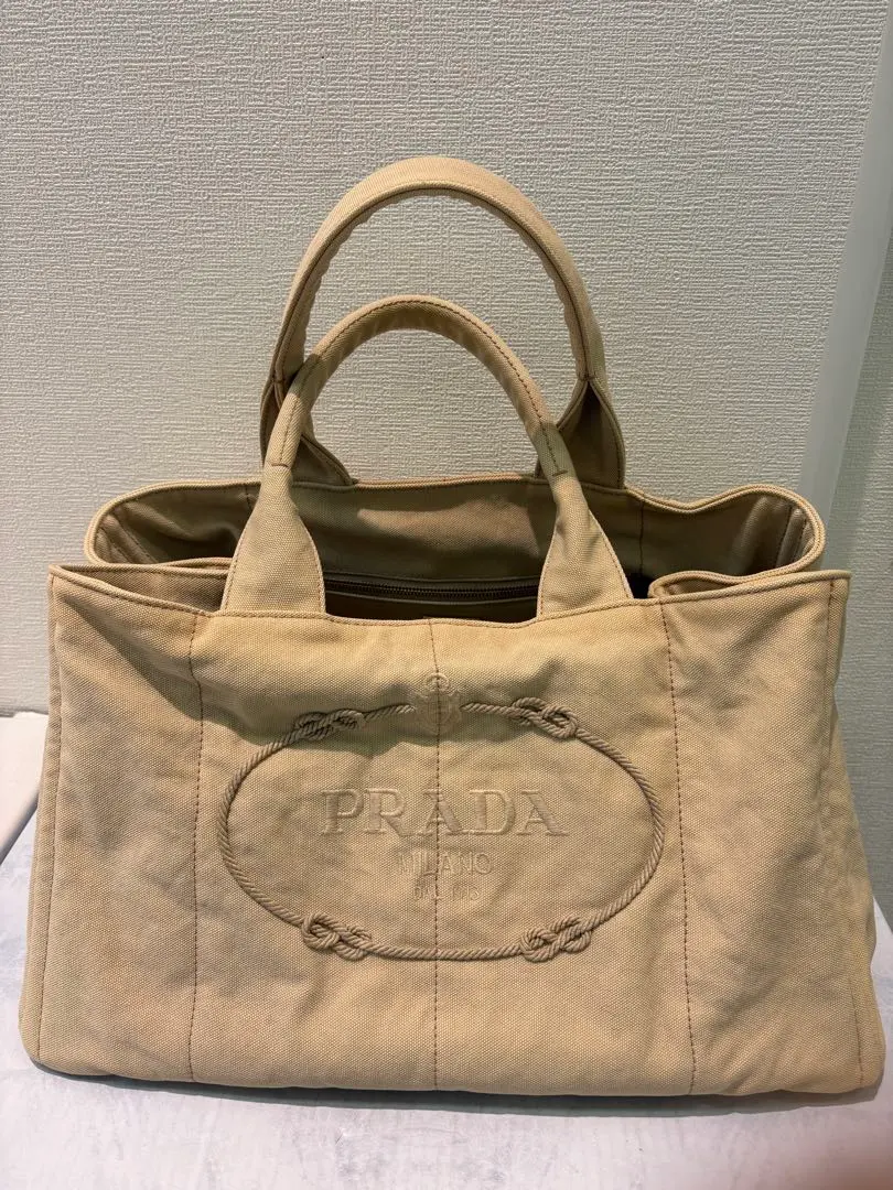 2026年最新】prada カナパ ベージュの人気アイテム - メルカリ