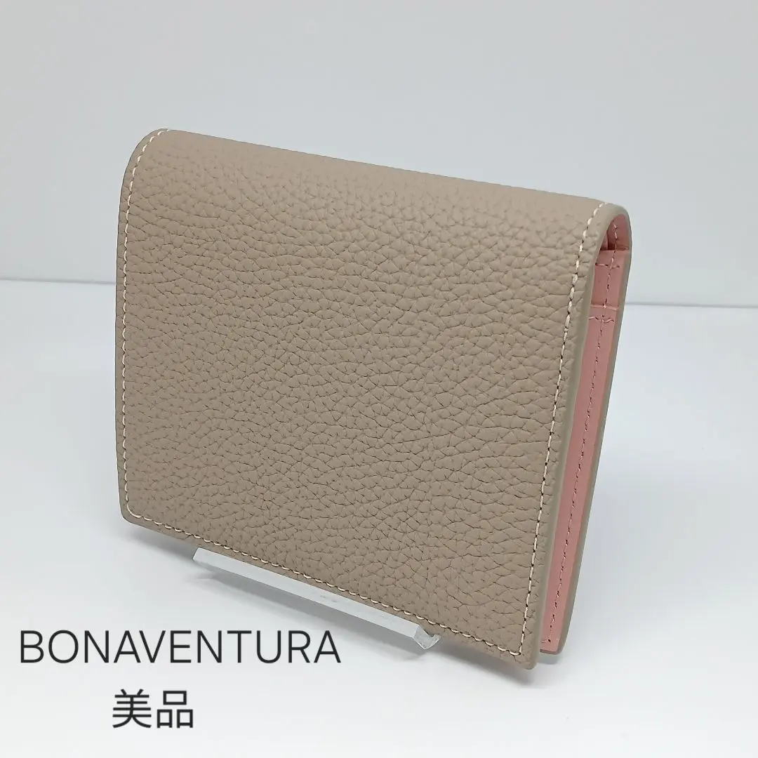 2026年最新】ボナベンチュラ 財布 グレージュ ベイビーピンクの人気
