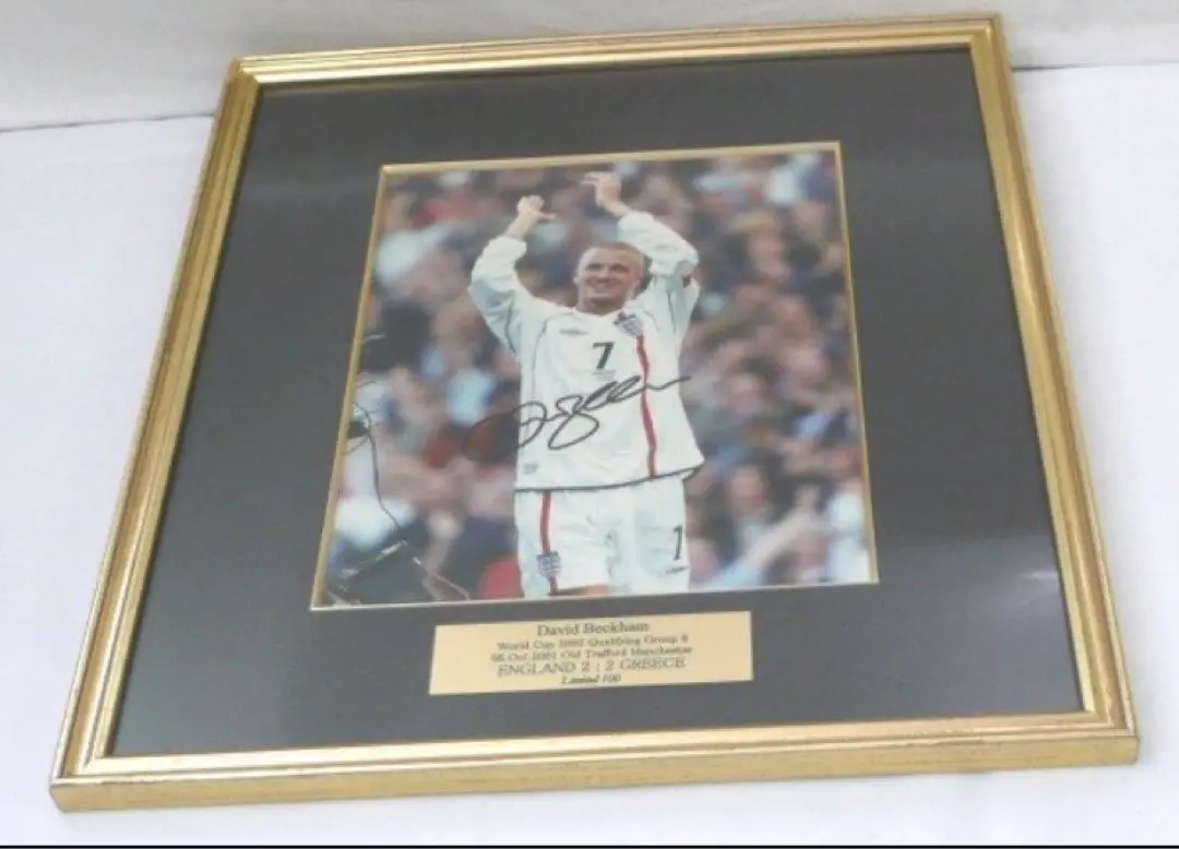 2026年最新】ベッカム 直筆サインの人気アイテム - メルカリ