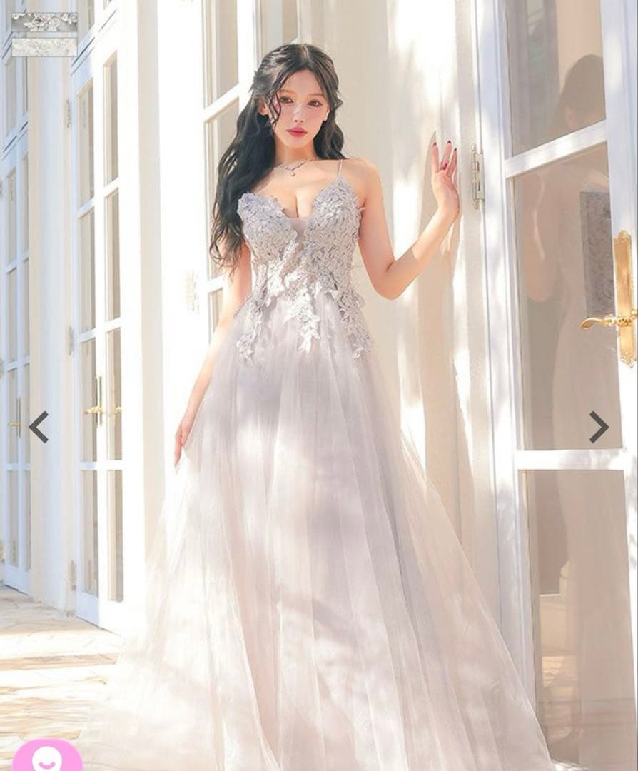 tika ロングドレス　バースデー　Lサイズ新品 Tika（ティカ） ロングドレス キャバドレス ロング 大きいサイズ