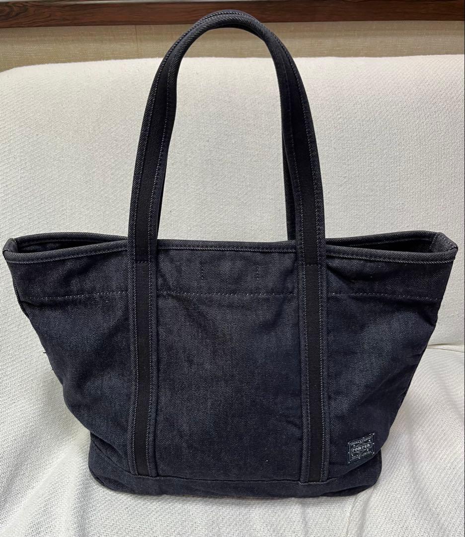 ✨未使用品✨PORTER ポーターガール トートバック A4可 デニム　肩がけ PORTER ポーター ポーターガール ボーイフレンドトート デニム トート