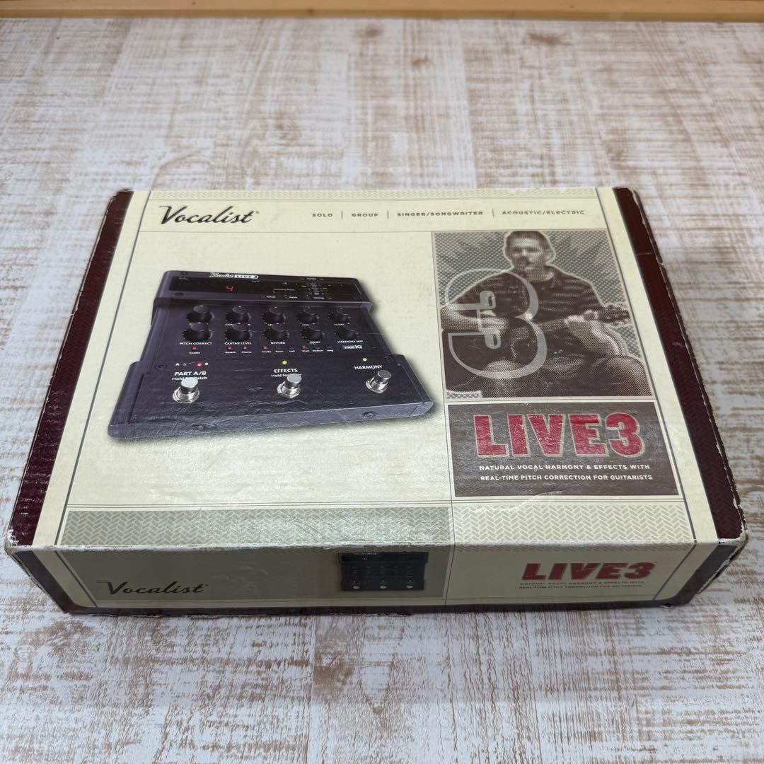 Digitech Vocalist Live 3 アダプター付き　希少　箱付き