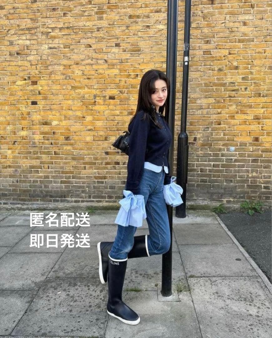 新品 bibiy. Angelique Knit ① BIBIY. MADE | ANGELIQUE KNIT NAVY｜Bibiy.