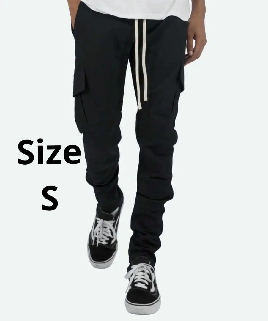 パンツ mnml ZIP CARGO DRAWCORD PANTS / BLACK11 mnml ZIP CARGO DRAWCORD PANTS / BLACK