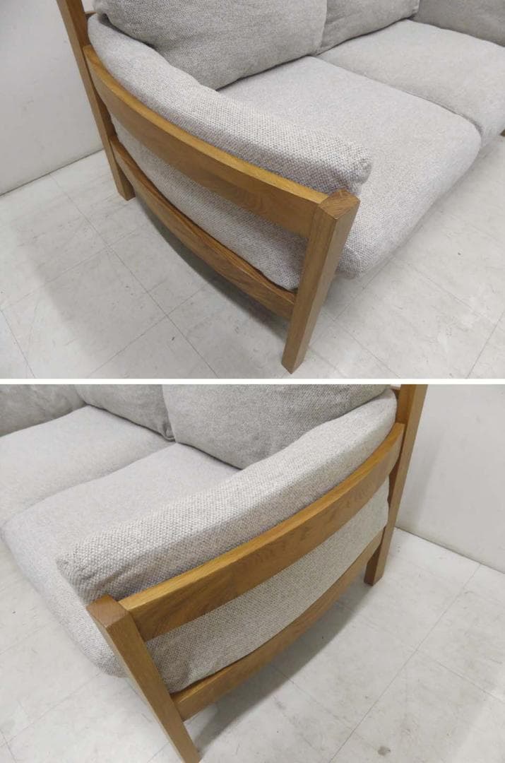 ■unico ウニコ■TABER テイバー 2.5P ソファ クリーニング済