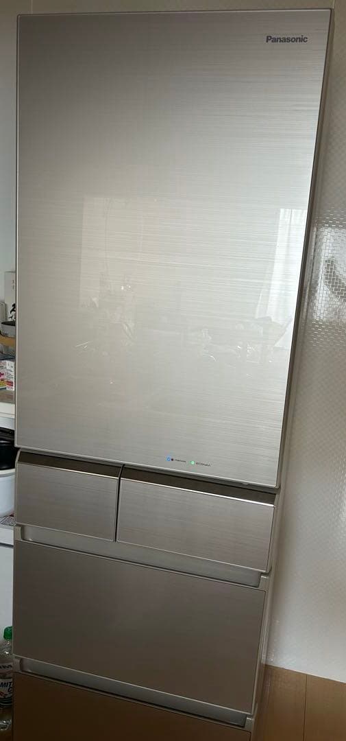 Panasonic NR-E413PV-N 冷蔵庫　406L 5ドア　右開き NR-E413PV-N 冷蔵庫 PVタイプ シャンパンゴールド [406L /5ドア /右