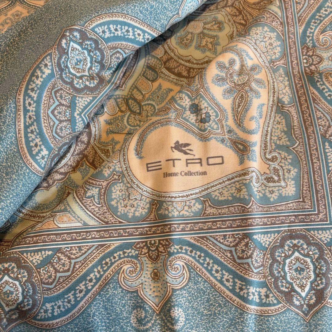 エトロ　Etro コンフォーターケース　掛け布団カバー　ダブル　未使用 新品 エトロ セミダブル コンフォーターケース 掛け布団カバー 西川
