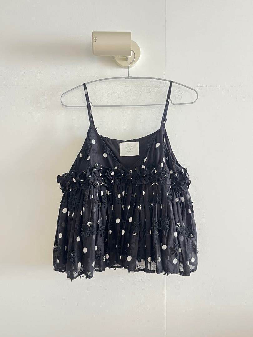 crinkle crinkle crinkle ドットキャミソール FREAK'S STORE（フリークスストア）の「crinkle crinkle crinkle