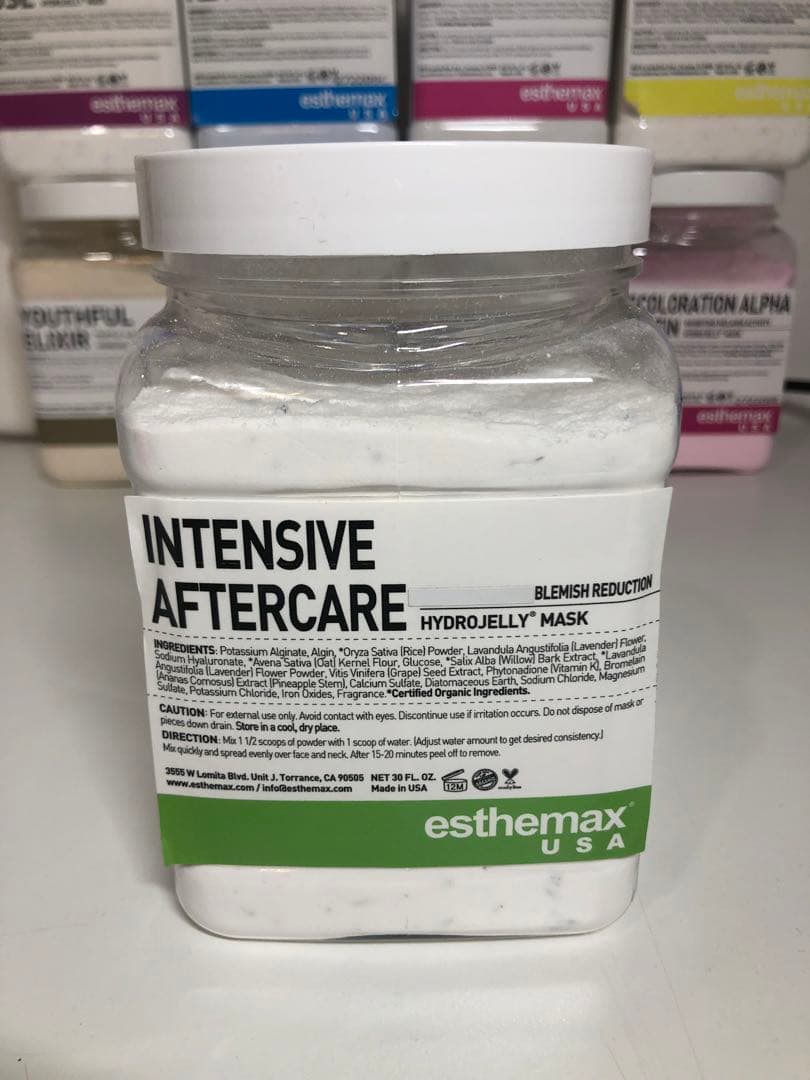 ハイドロジェリーマスク インテンシブアフターケア エステマックス フェイスパック ハイドロジェリーマスク インテンシブアフターケアー-エステ化粧品の卸