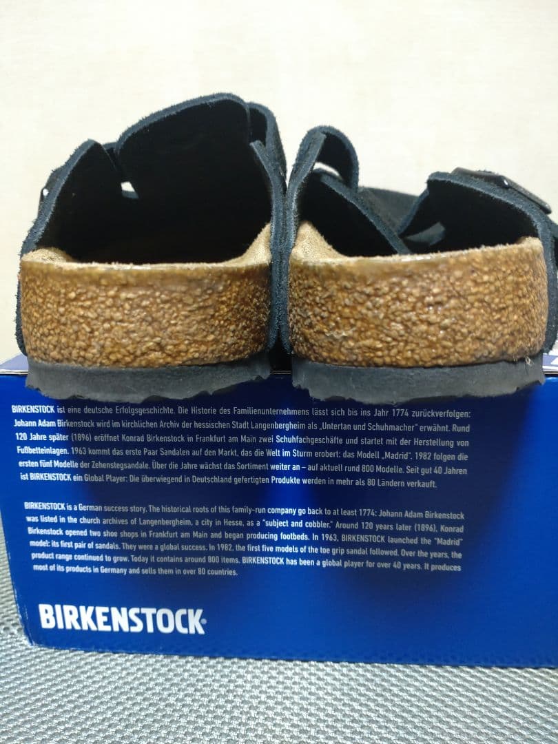 《土日限定》BIRKENSTOCK 　ボストン　ブラック　41