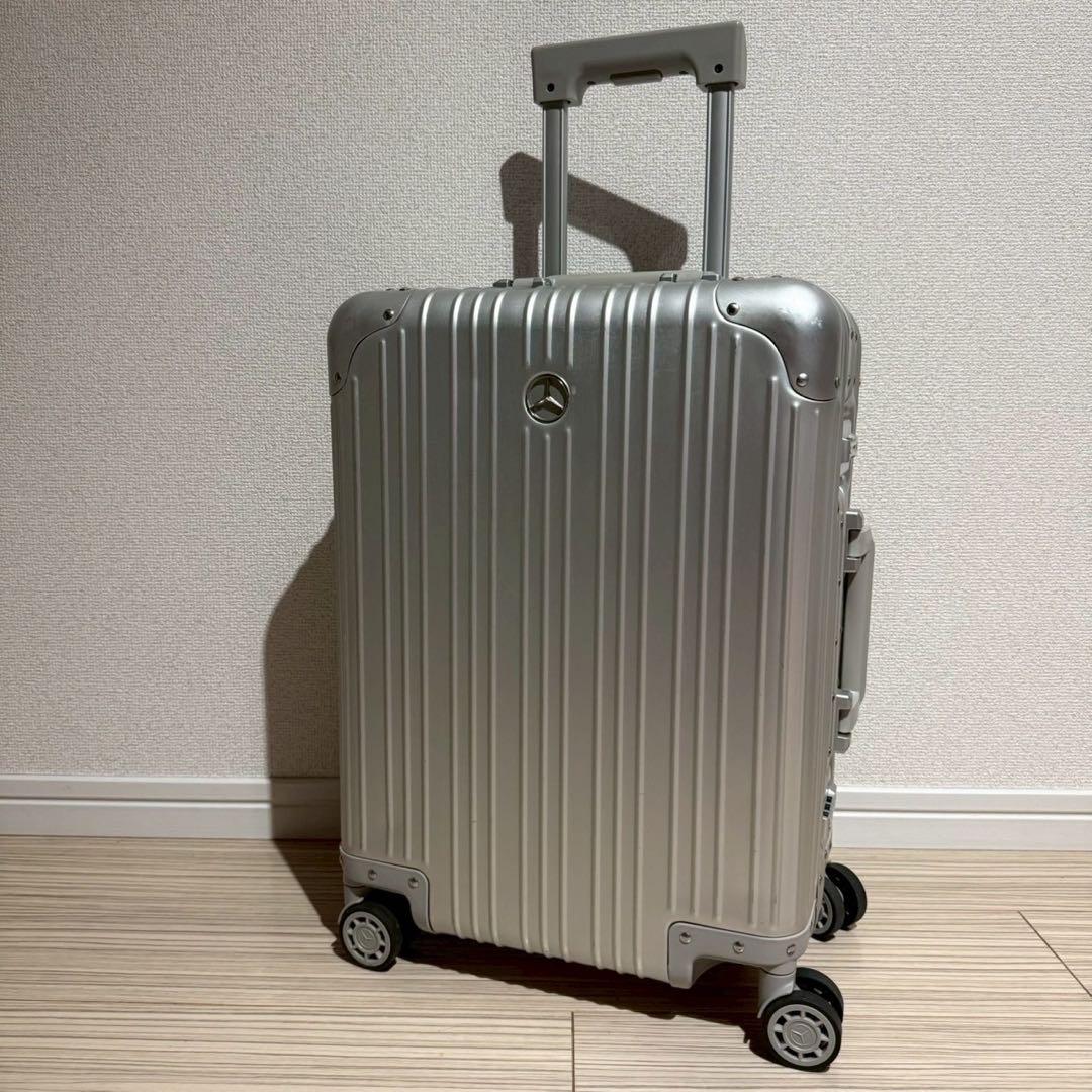 メルセデスベンツ アルミスーツケース 32L 4輪 TSAロック 機内持込サイズ Mercedes Benz】【TSAロック】メルセデスベンツ『スーツケース 32L 4輪
