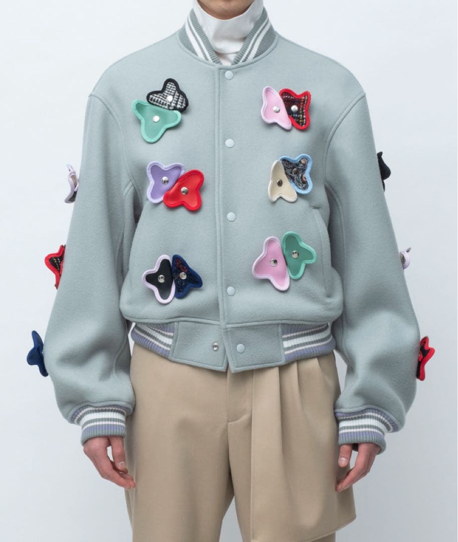 R*o様 nori enomoto anrealage homme 24aw ス nori enomoto×anrealage homme STADIUM JUMPER｜ANREALAGE