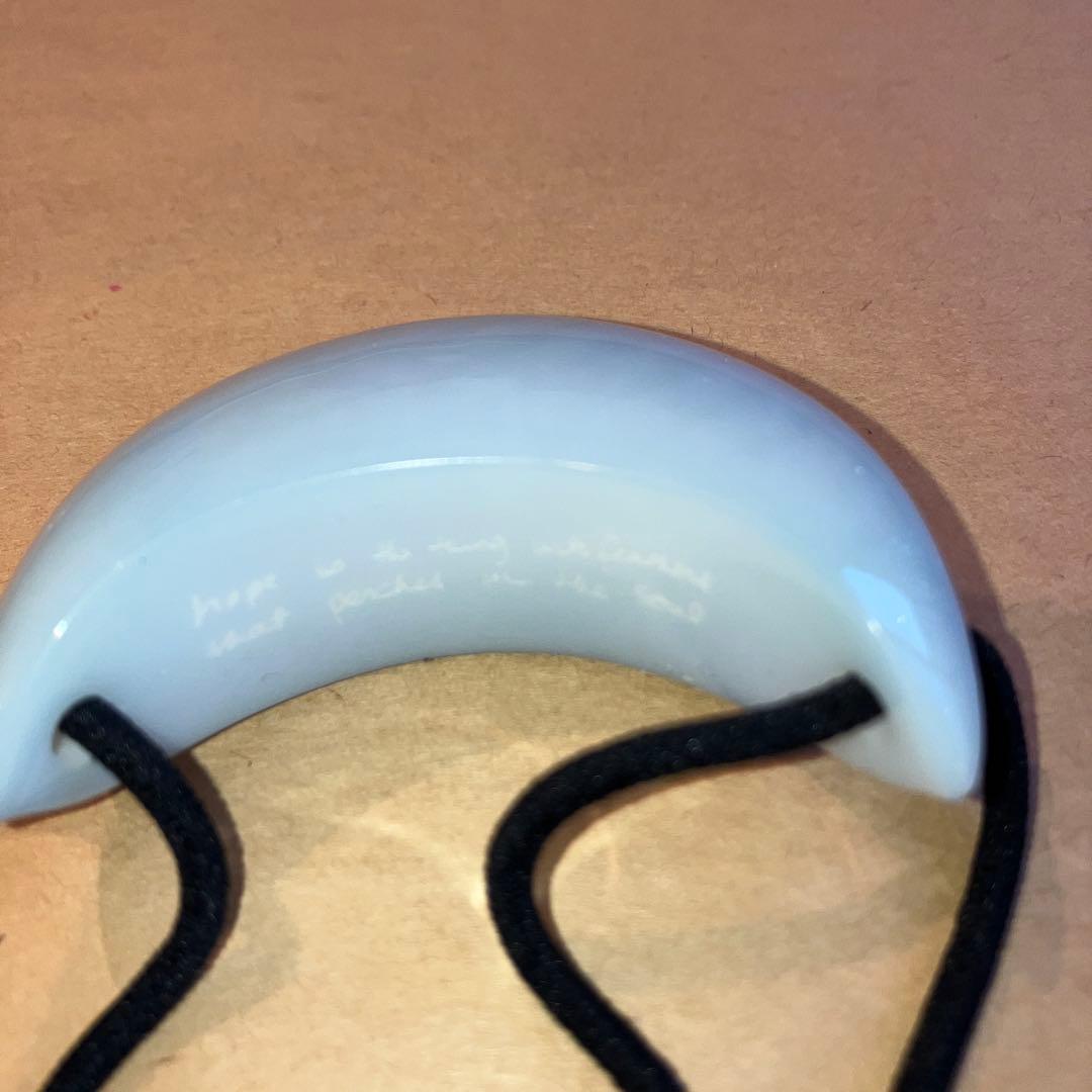 美品コレットマルーフアクリルポニー水色ブルーグリーンヘアバー