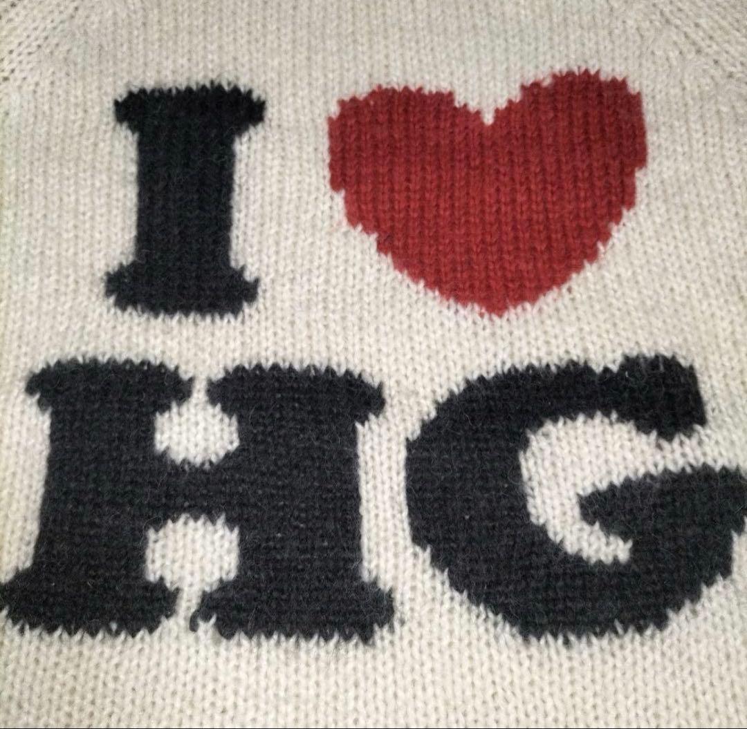 ヒステリックグラマー　トップス　ニット　セーター EAST VILLAGE 75ジャカード セーター|HYSTERIC GLAMOUR MEN | HYSTERIC