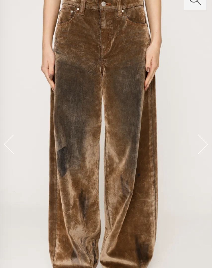 SLY L/W VINTAGE FLOCKY DENIM パンツ SLY | L／W VINTAGE FLOCKY DENIM パンツ (ストレート ) |SHEL'TTER