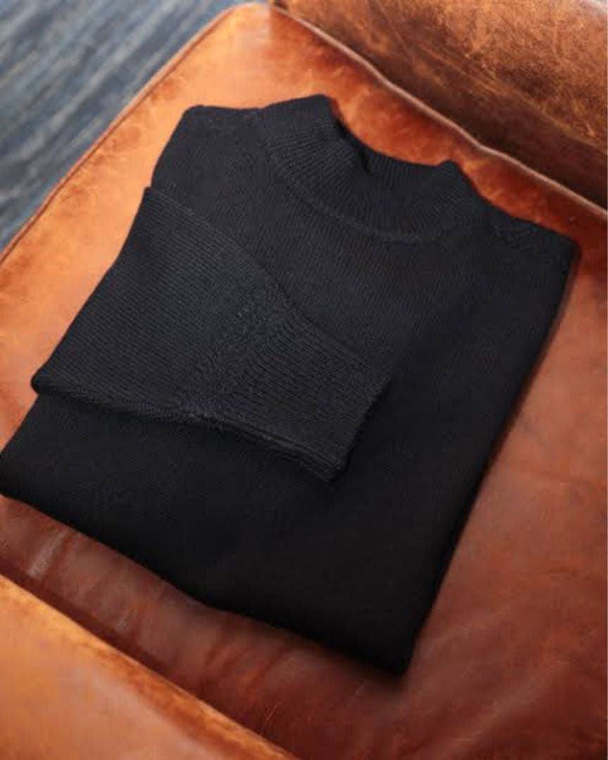 NICENESS  ALPACA モックネックセーター　ナイスネス NICENESSS】 AW25 Collection NN-3502K16 FRANCES / フランセス