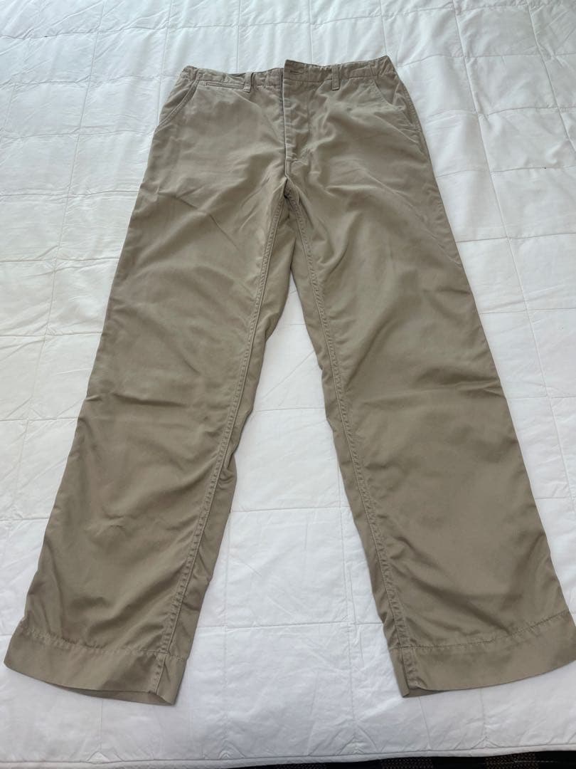 THE REAL McCOYS チノパン 美品　7210757 ワークパンツ cycleparadisestore_nkt-