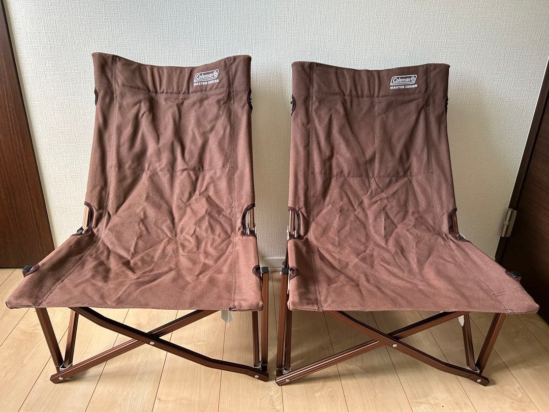 本日20時削除　コールマン　マスターシリーズ　キャンバスローチェア　2脚セット キャンバスローチェアの通販｜キャンプ用品のコールマン【公式